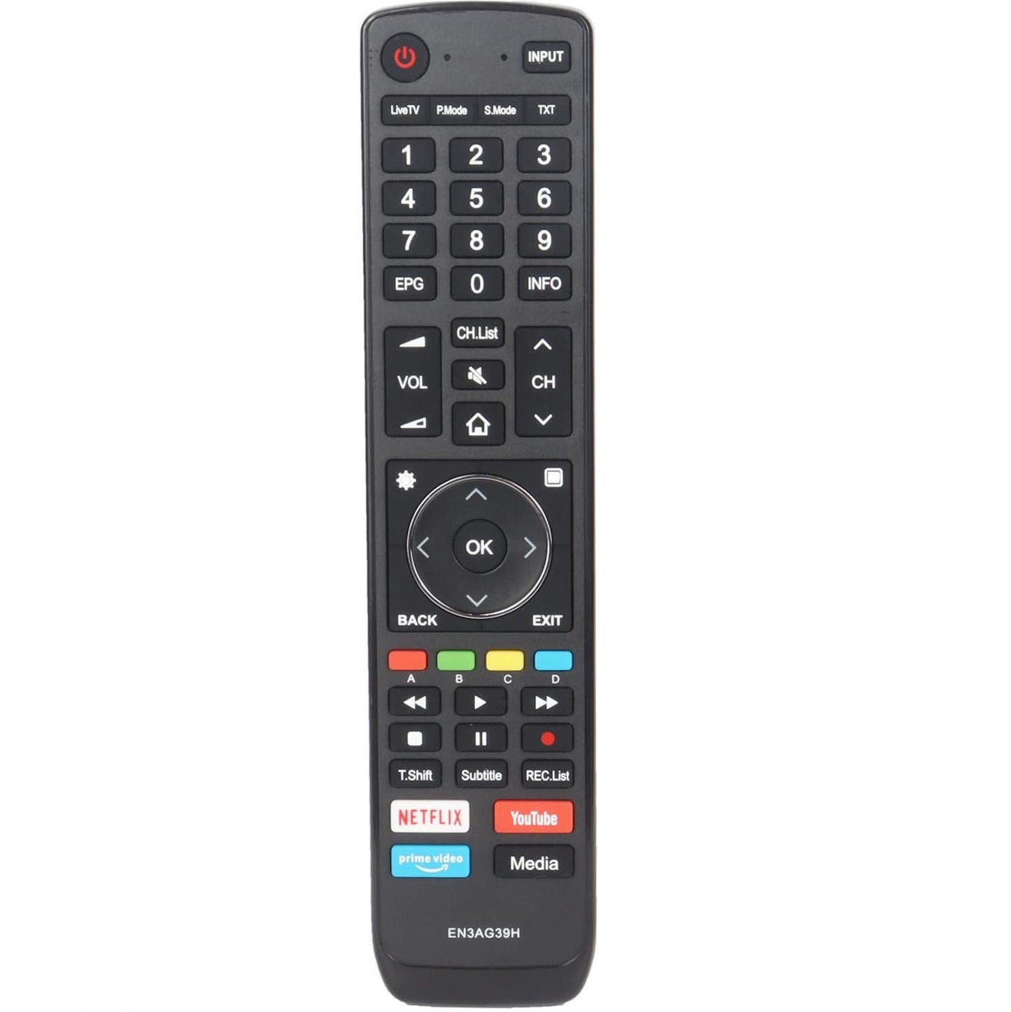 Hisense EN3AG39H Smart TV Replacement Remote Control - Remotes this Arvo