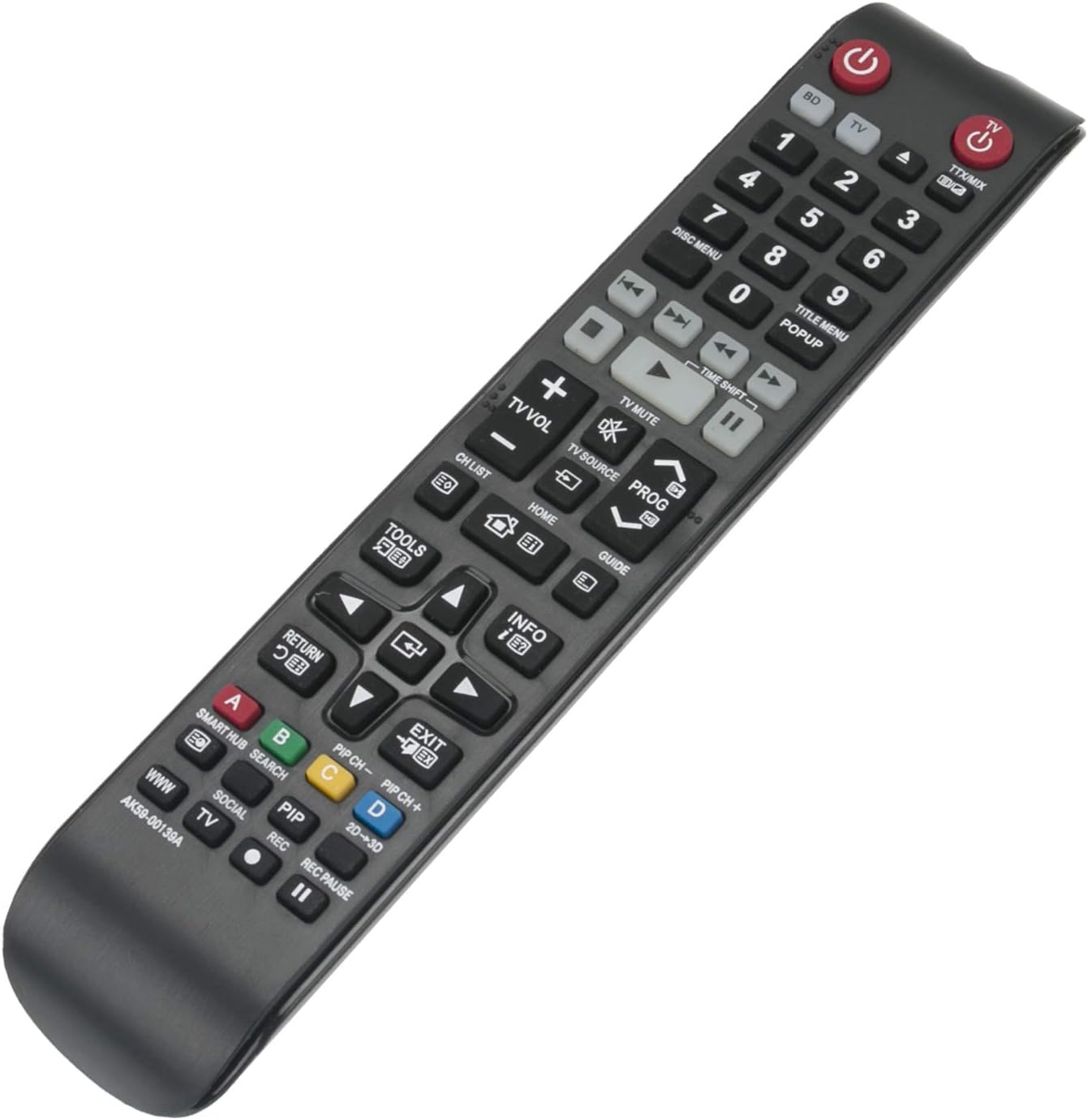 Samsung BLU-RAY Player AK59-00139A TM1251 Replacement Remote Control - Remotes this Arvo