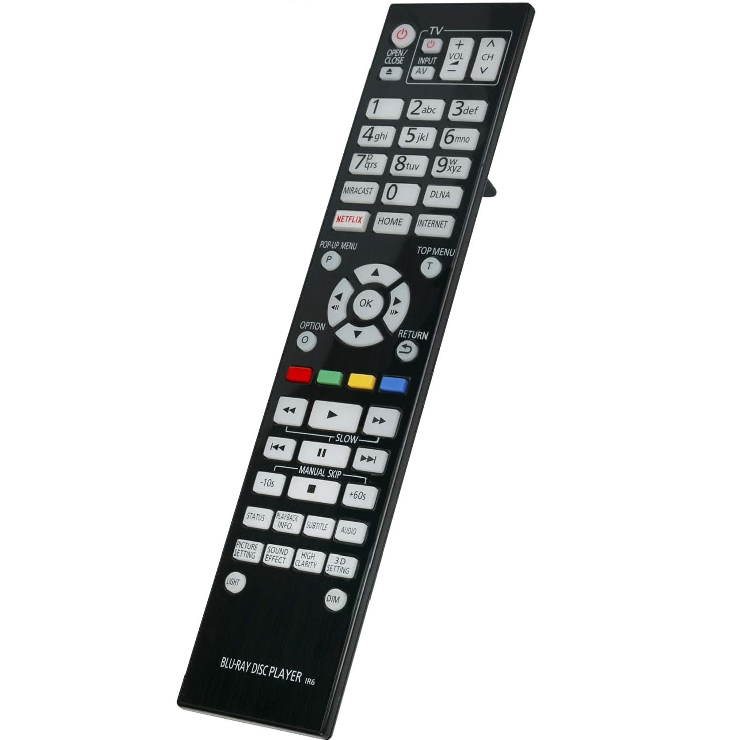 Panasonic N2QAYA000128 Blu-ray Disc Player Remote Control