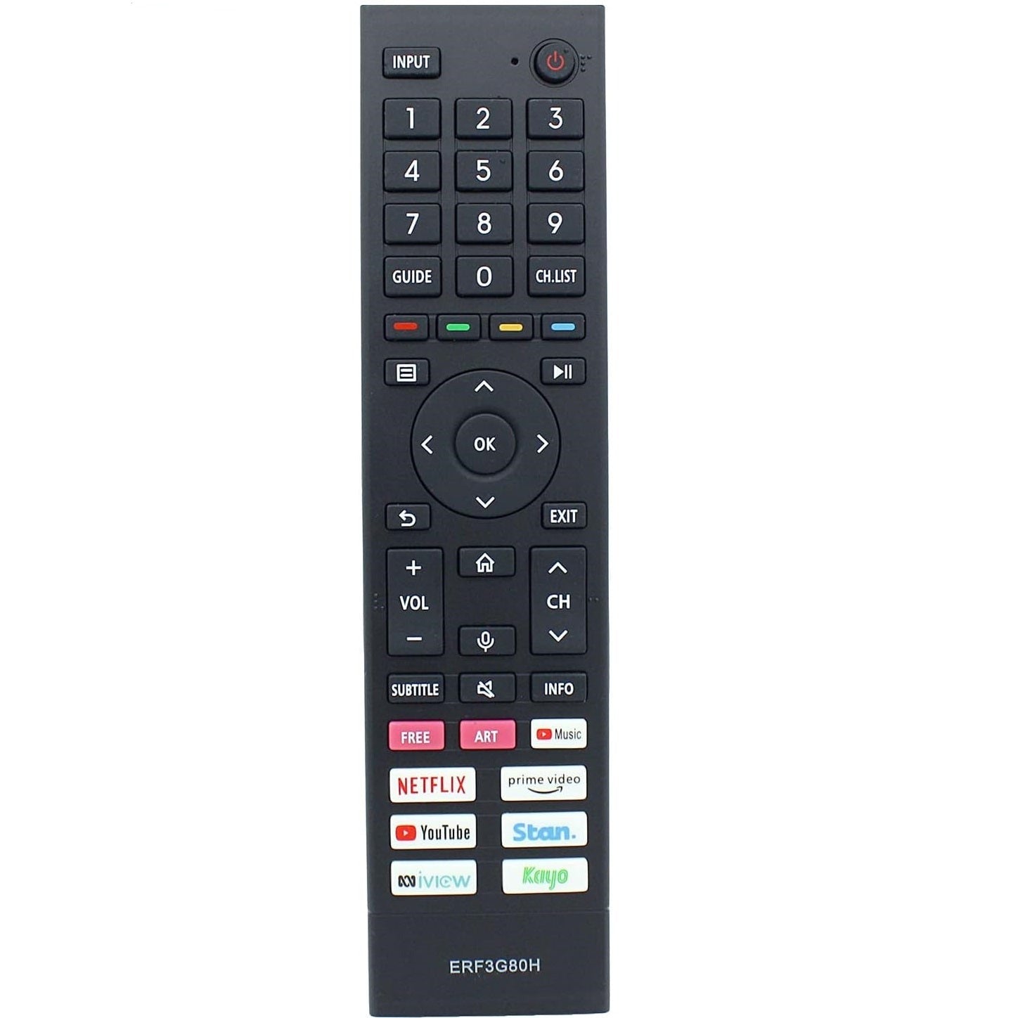 Hisense ERF3G80H Smart TV Replacement Remote Control - Remotes this Arvo
