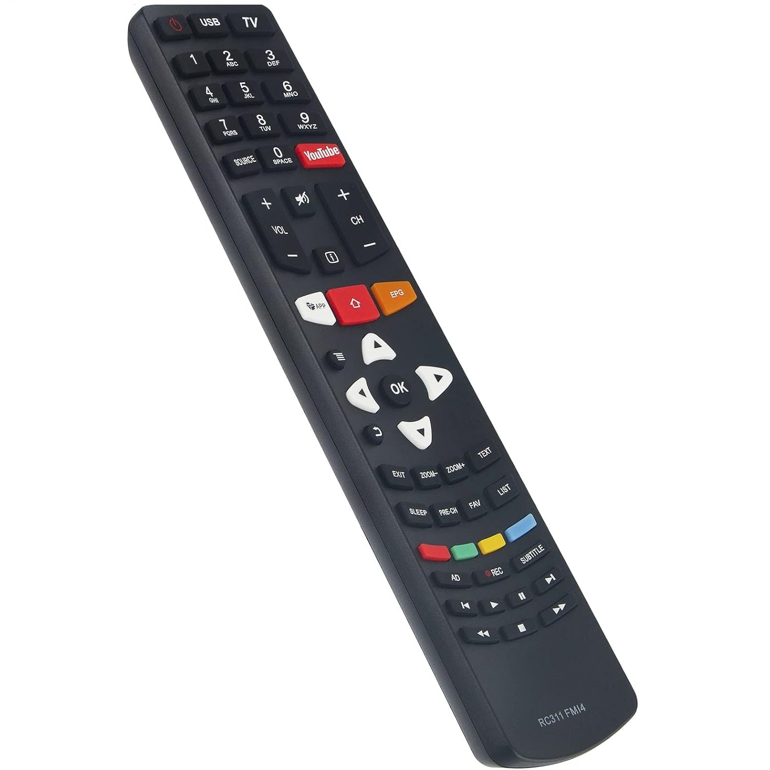 TCL RC311 FMI4 Replacement Remote Control - Remotes this Arvo