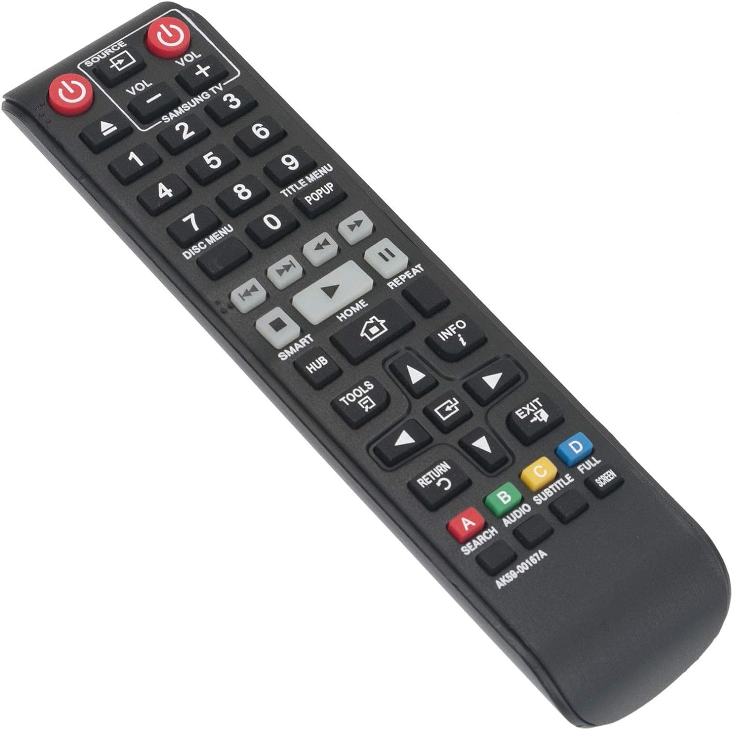 Samsung Blu-ray Disc Player AK59-00167A Replacement Remote Control - Remotes this Arvo