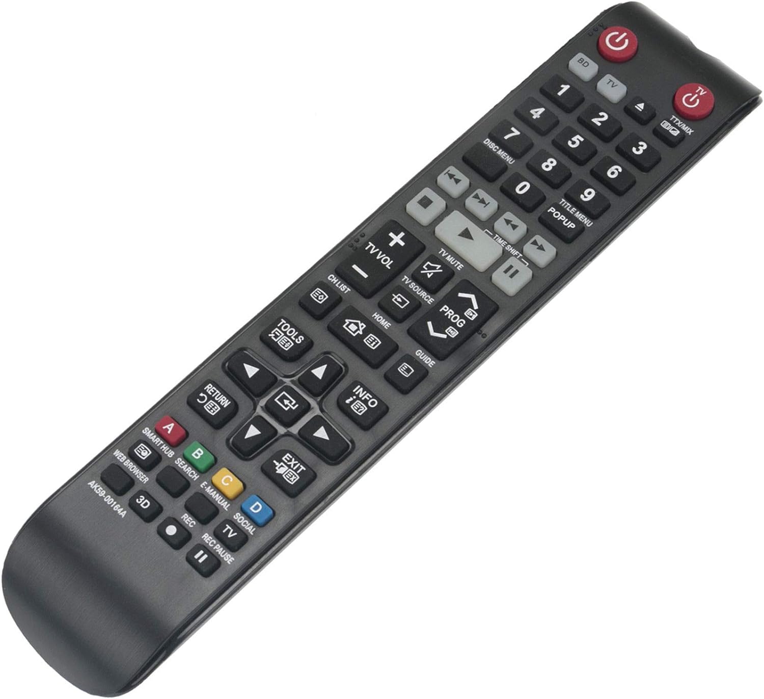 Samsung Blu-ray DVD Player AK59-00164A AK59-00119A  Replacement Remote Control - Remotes this Arvo